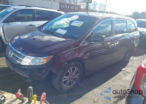 2011 Honda Odyssey Ex-L из США, поврежденный, VIN 5FNRL5H62BB039293